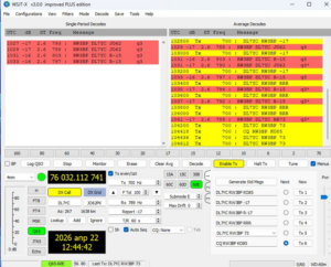 La prima comunicazione per riflessione lunare (EME) a 76 GHz, di Sergei RW3BP e Manfred DL7YC untitled